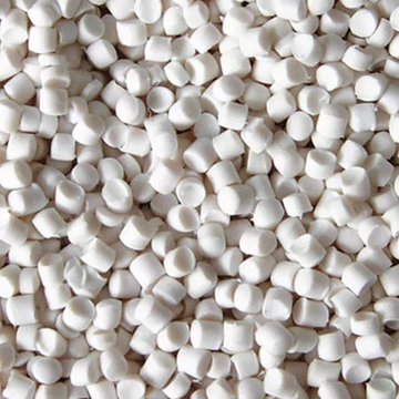 Granulés de PET recyclés blancs