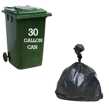 Sacs poubelles biodégradables de 30 gallons