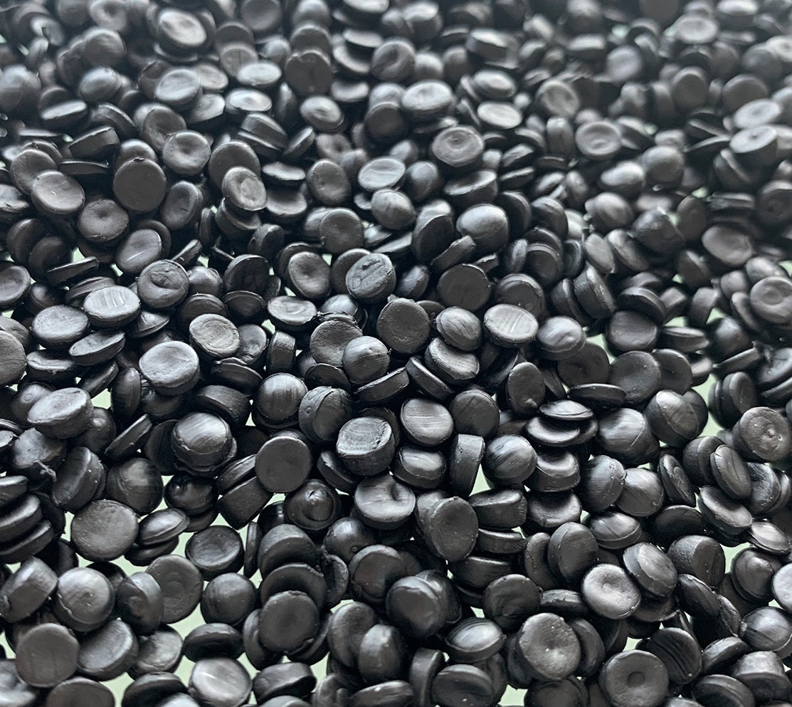 Granulés de PEHD recyclés