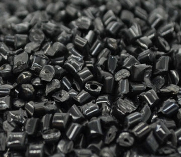 Pellets de PP reciclados negros